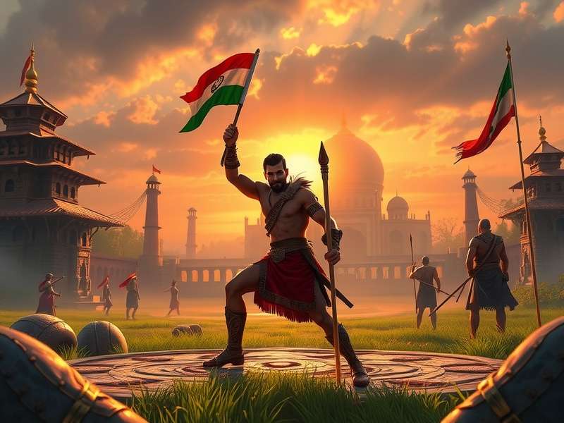 Indian Warrior Power Game Screenshot